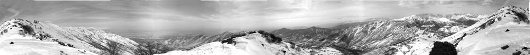 Panoramica dal Monte Colombano, 02-2004